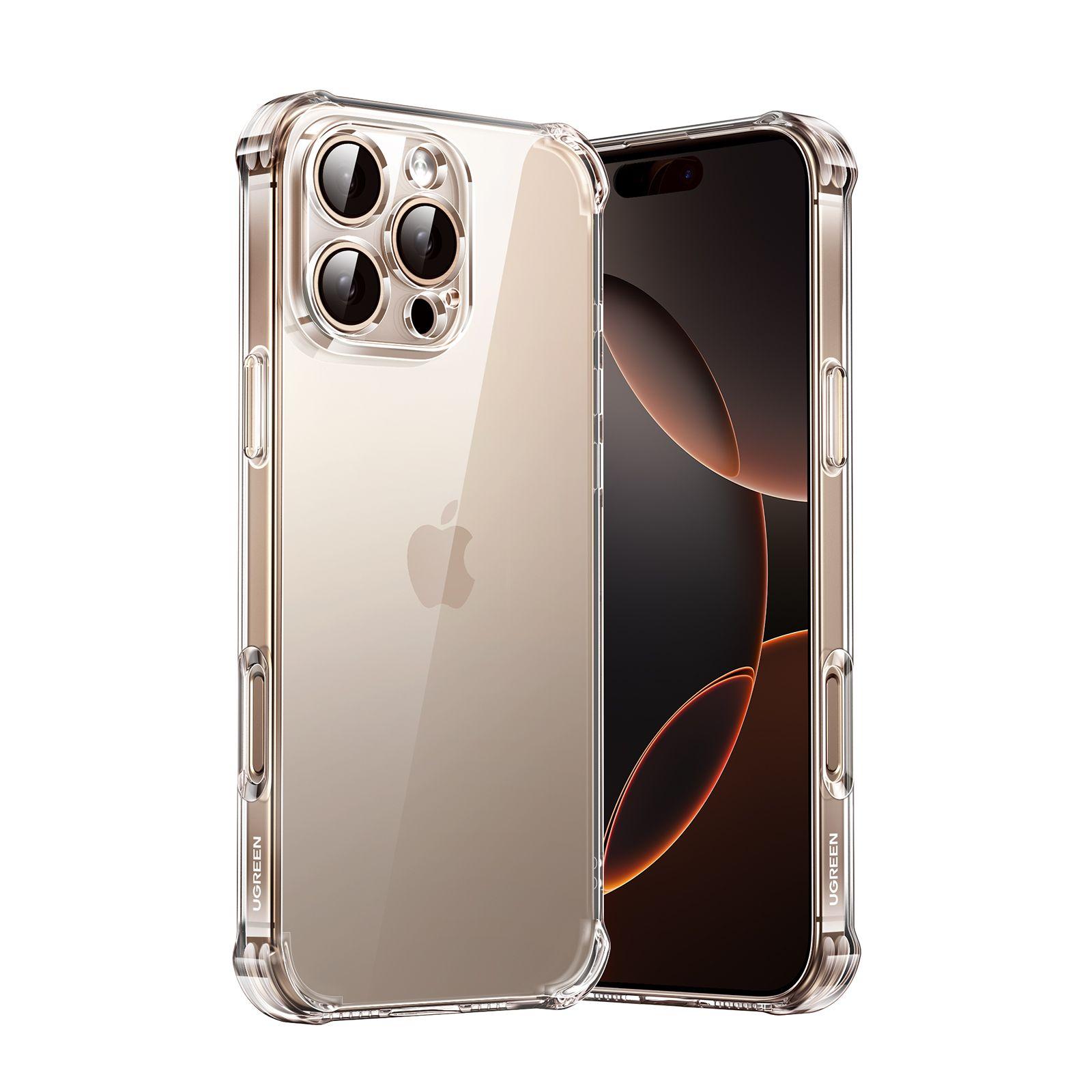 UGREEN Bright Cushion Protective Case for iPhone 16 Pro (Clear)