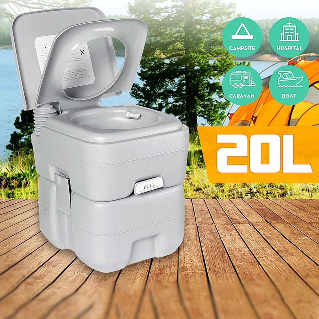 Portable Toilet With Built-in Powerful Water Pump