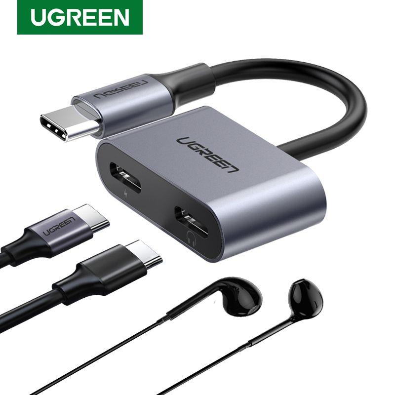 UGREEN Type-C to Type-C Charging + Music with Mic Converter – CM232 - 60165