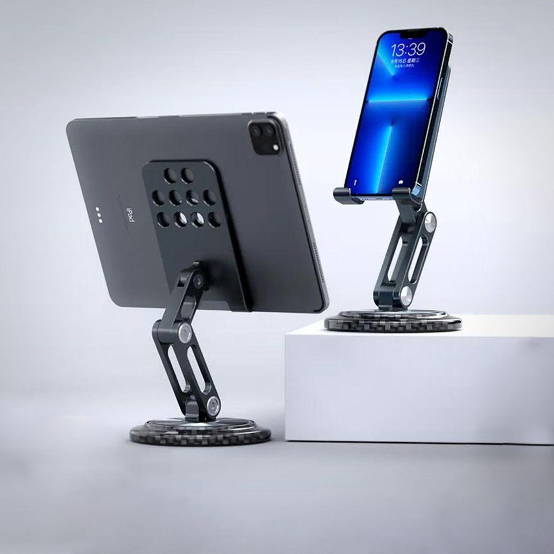 360 Degree Anti-Slip Foldable Adjustable Desktop Metal Holder