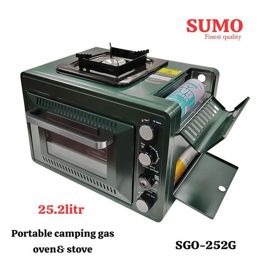 SUMO 2-in-1 Portable Camping Stove and Oven Gas
