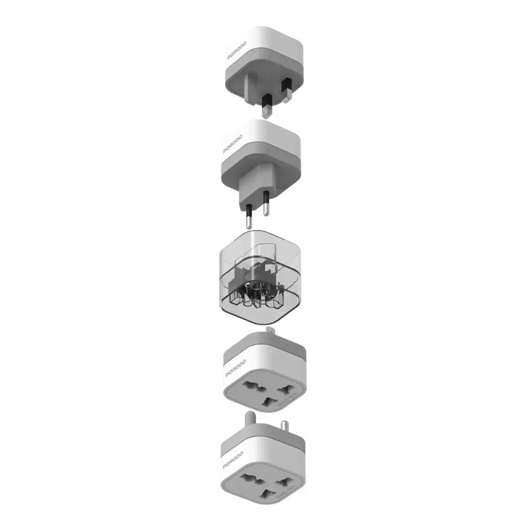 Porodo PD-FWCH041 2500W Universal AC Adapters 