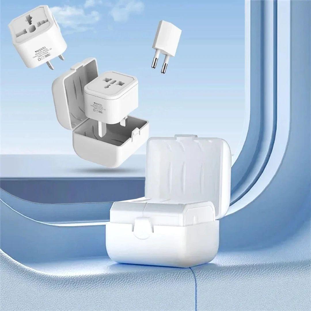 Yesido MC25 Universal Travel Adapter Plug Kit With Storage Case