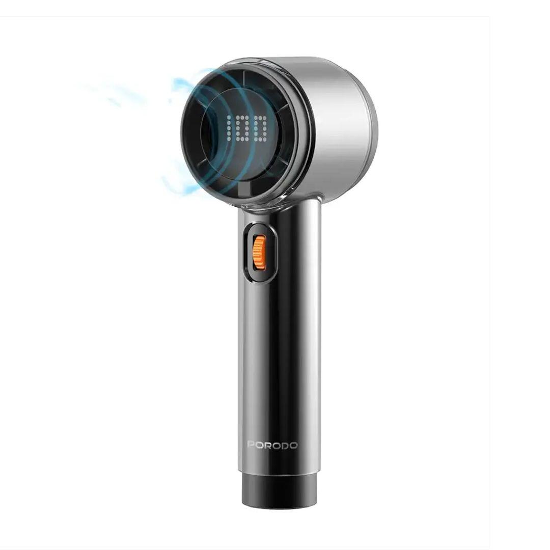 Fan Wireless Portable Porodo Multi-Speed Fan with Digital Display, Rechargeable