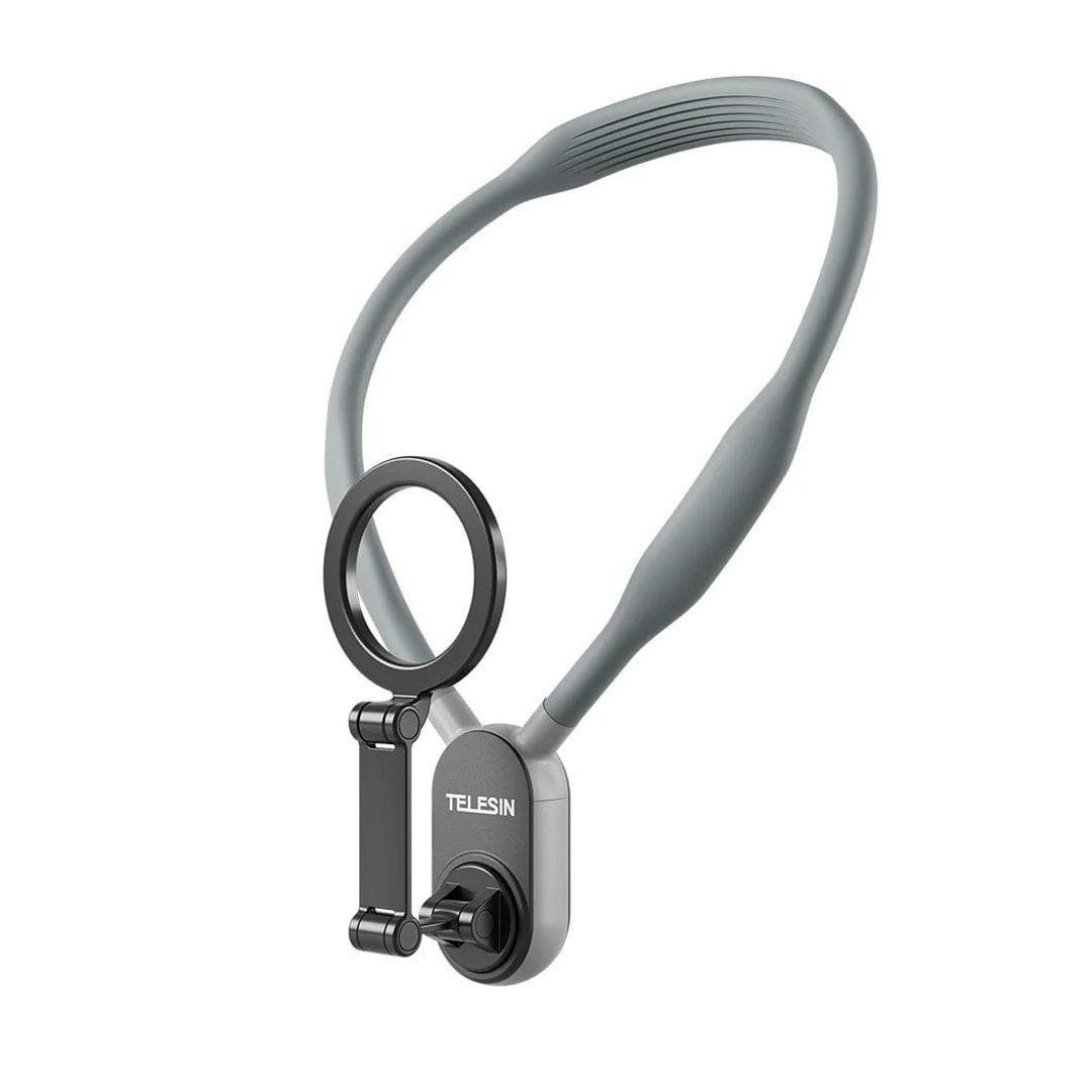 TELESIN MNM-001 Adjustable Magnetic Neck Mount for Action Cameras and Smartphones