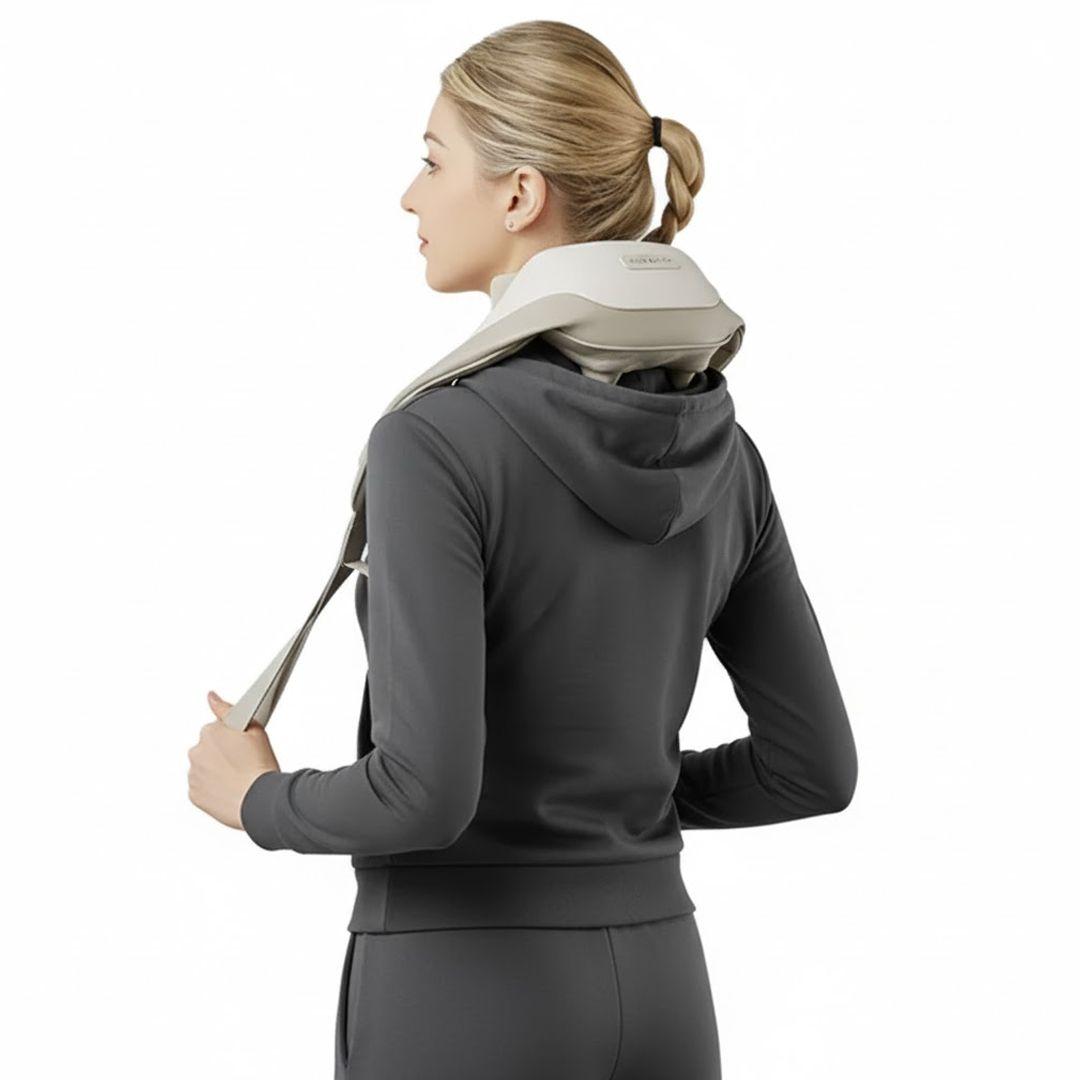 KingSmith MSK1A Heated Neck & Shoulder Massager  U-Shaped Design with 3 Massage Modes