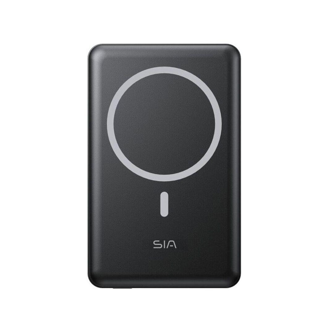 SIA PB2001 Magnetic Power Bank with 10000mAh capacity and 38.5Wh power