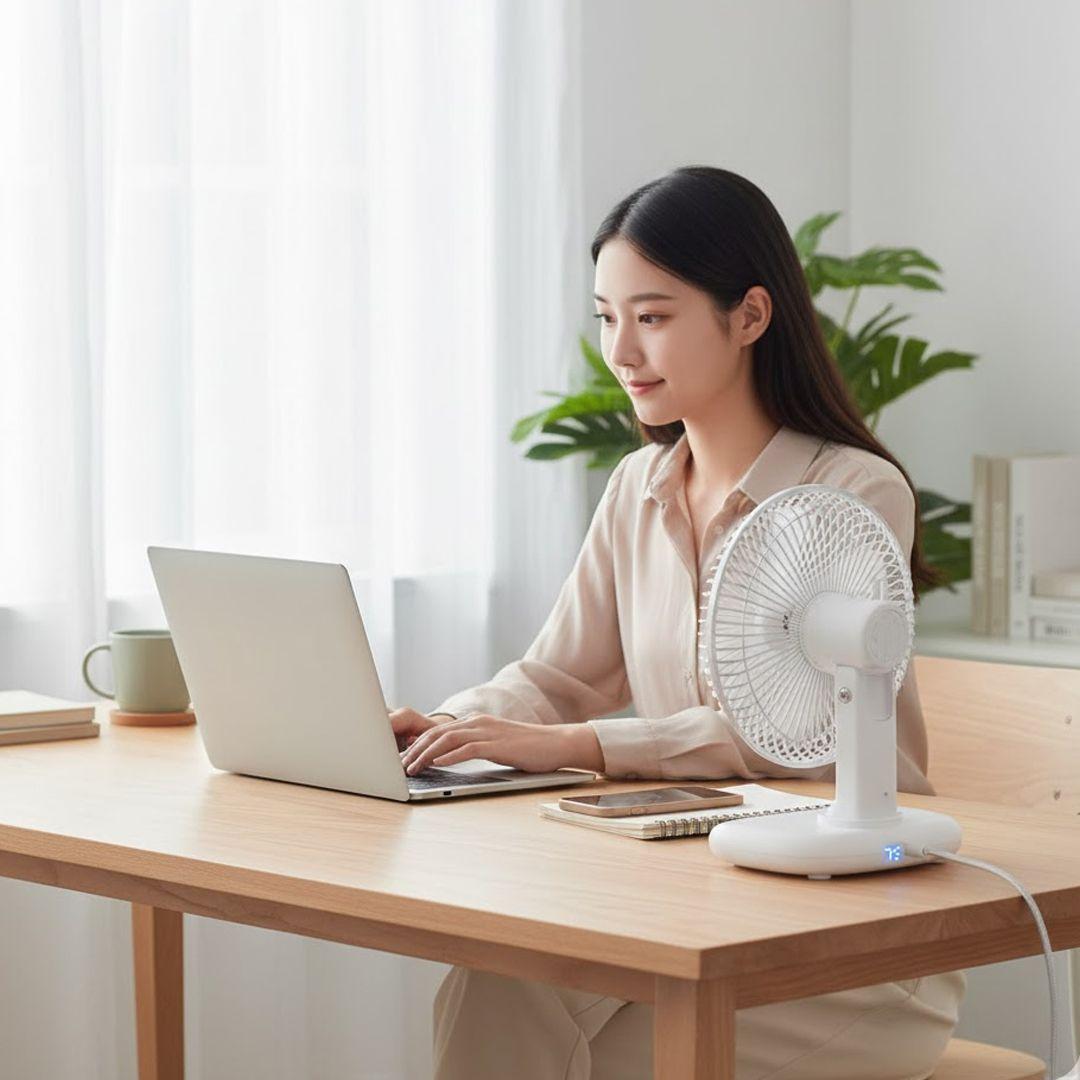 SIA SIFAND1 Rechargeable Desktop Fan 3600mAh