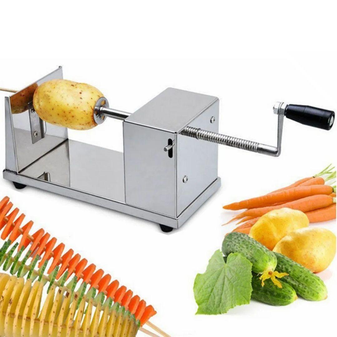 H001 Stainless Steel Potato Slicer Tornado Potato Machine Potato Spiral Cutting Machine Potato Cutter Machine/Potato Chips Machine
