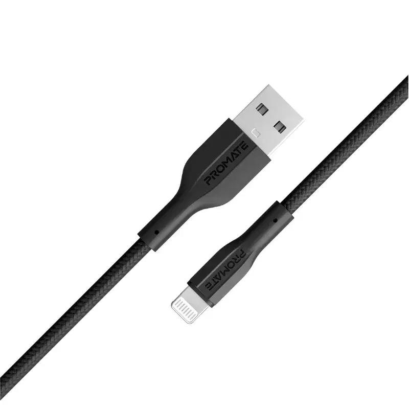 Promate -xCord-Ai High Tensile Strength Data & Charge Cable for Apple Devices