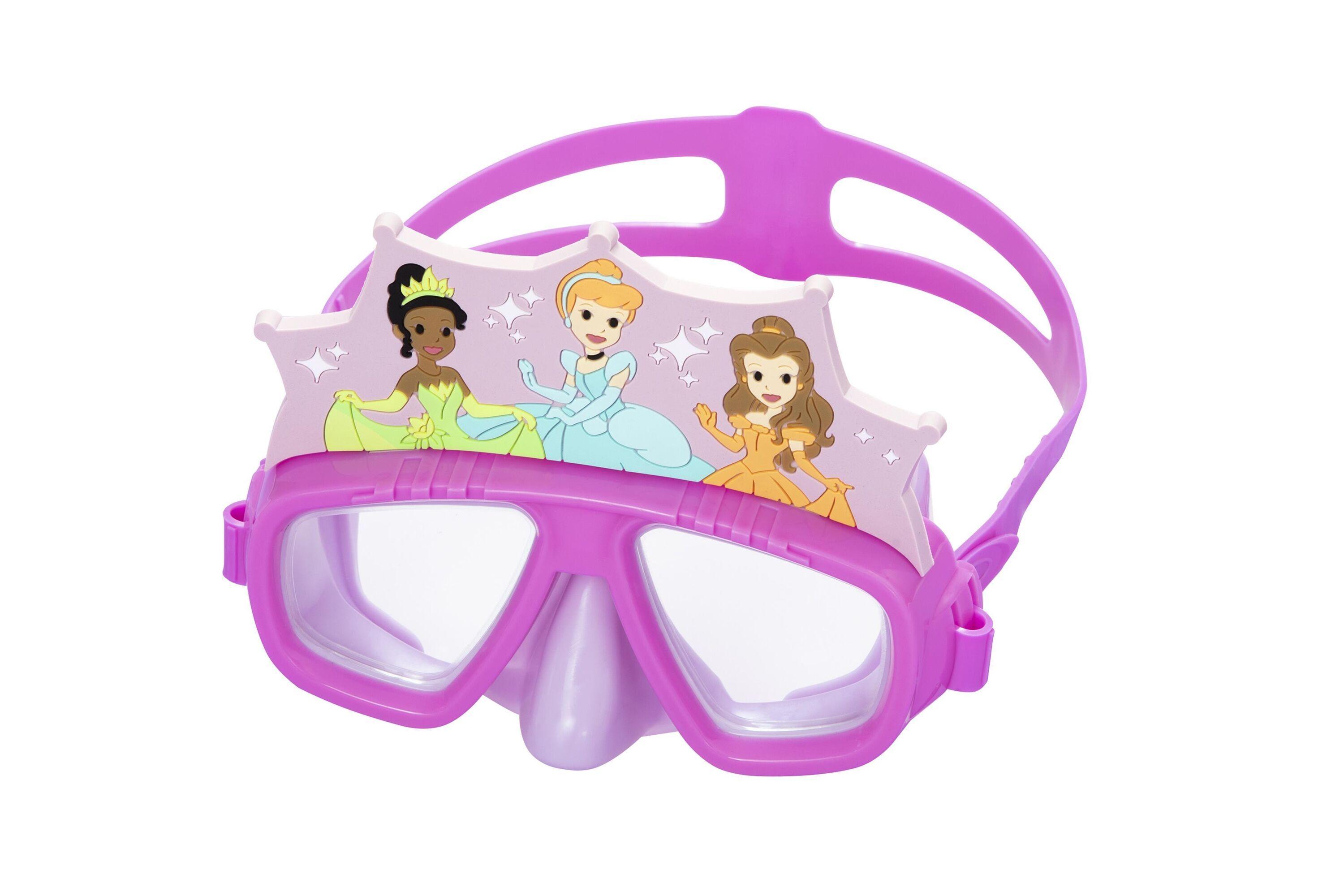 BESTWAY 9102X DELUXE MASK DISNEY PRINCESS (one Mask, 1 assorted colors) Age 3+