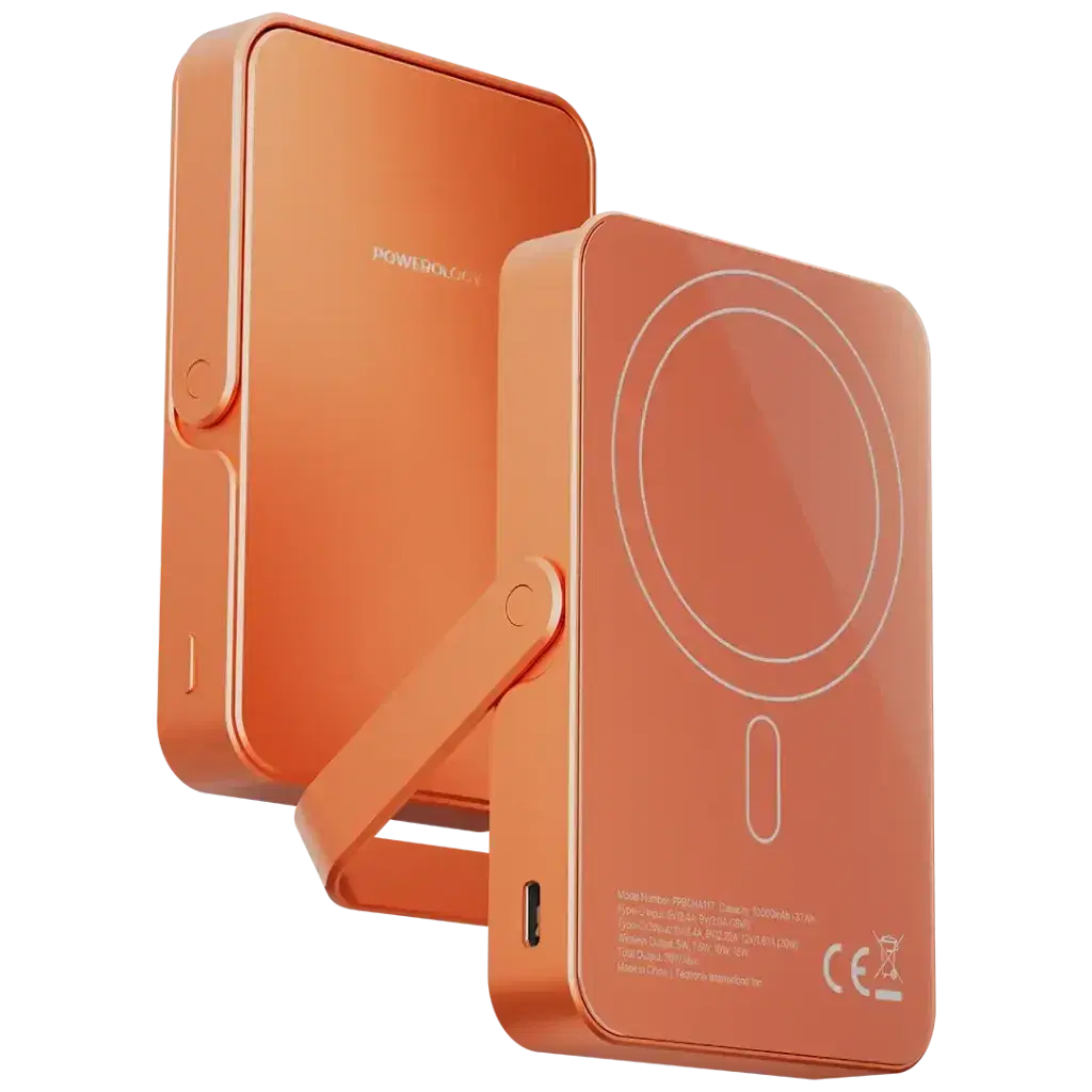 Powerology Spetemor PPBCHA36OG 10000mAh MagSafe Power Glass Surface