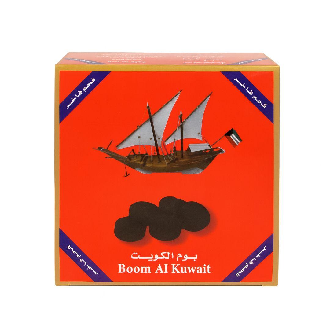 Boom Kuwait Charcoal – Quick Lighting, Odorless, Preserves the Purity and Aroma of Incense