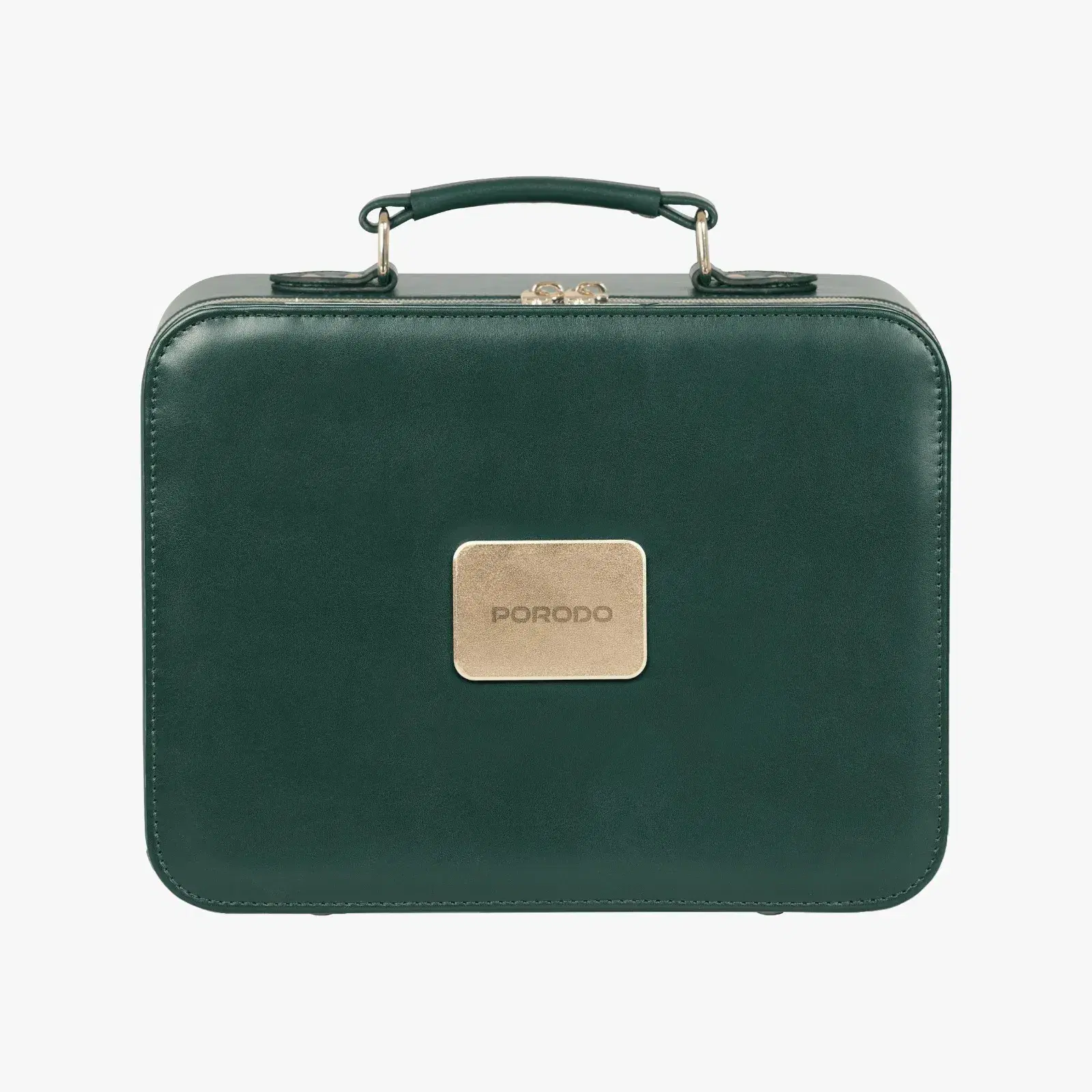 Porodo Lifestyle PDLFSTMB12GN Travel Makeup Bag With Detachable LED Mirror – Organized & Flexible